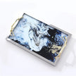 Metal Serving Tray With Handles / Ruchi