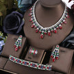 Silver Design Necklace Set For Women / Ruchi