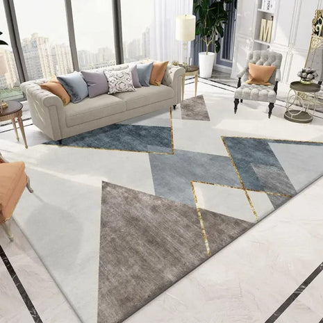 Polyester Area Rug For Living Room / Ruchi