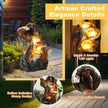 Nature Design LED Outdoor Resin Water Fountain / Ruchi