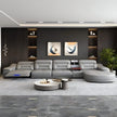 Comfy Electric Reclining Leather Sofa / Ruchi