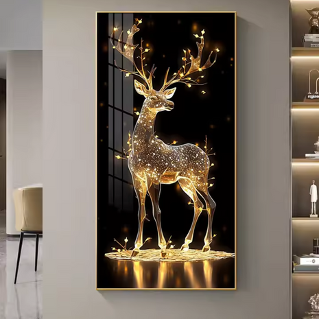 Nature Painting Entrance Wall LED / Ruchi