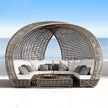 Modern Rattan Patio Outdoor Sofa Bed / Ruchi