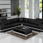 L-Shaped Leather Sectional Sofa With Storage / Ruchi