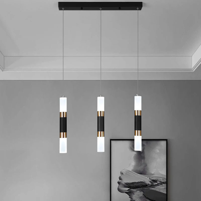 Modern Parallel Design LED Pendant Light