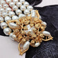 Modern Baroque Pearl Style Necklace / Ruchi