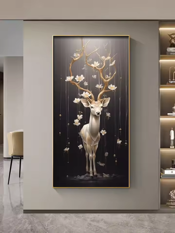Nature Painting LED Wall Lamp / Ruchi