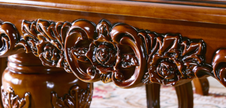 95 Inch Large European Marble Dining Table Set / Ruchi 
