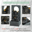 28'' Resin LED Buddha Waterfall Outdoor Fountain / Ruchi