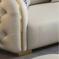 Modern Luxury Chesterfield Leather Sofa Set / Ruchi