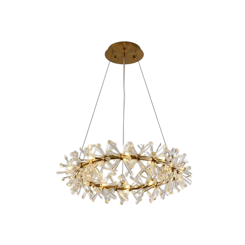 Modern LED Light Crystal Chandelier For Bedroom