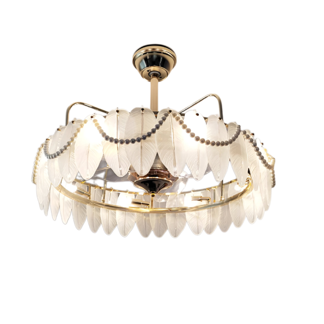 Luxury Ceiling Fan With LED Lights And Remote