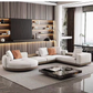Minimalist U-Shaped Fabric Sofa Set / Ruchi