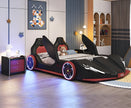 Kids' LED Leather Car Bed / Ruchi