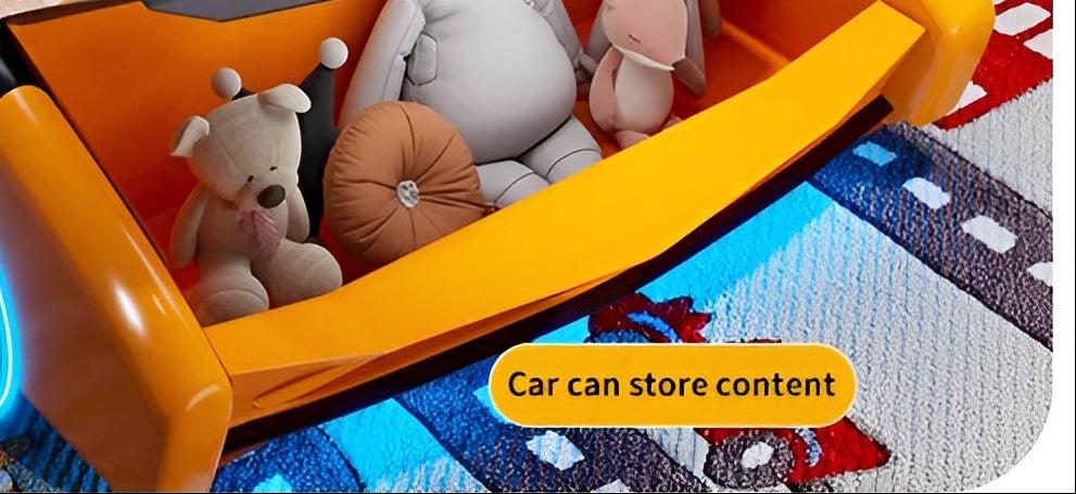 Leather Car Bed with LED & Speaker