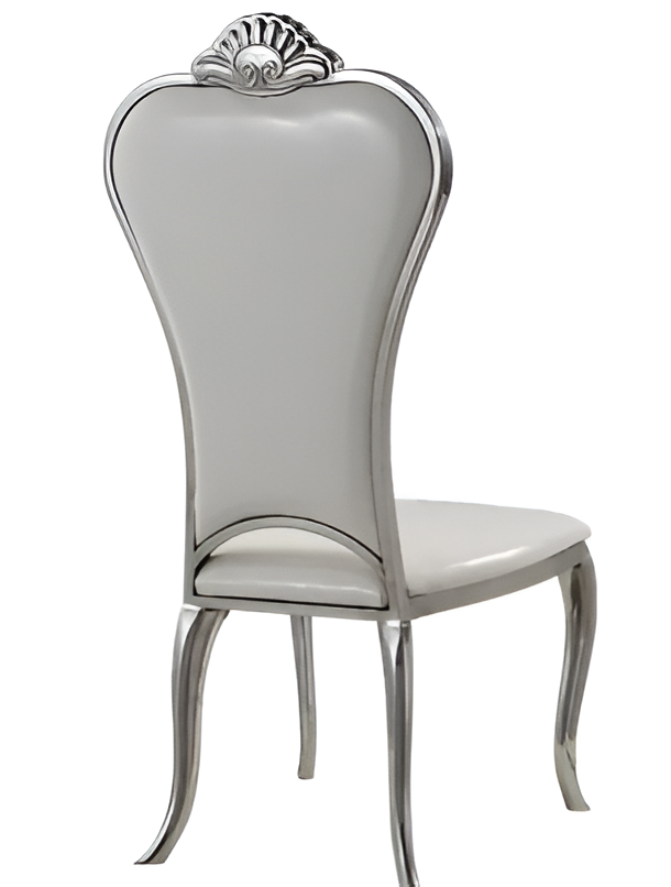 Captivating Base Marble Top Dining Table With 6 Chairs / Ruchi