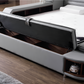 Ultimate Leather Upholstery Multifunctional Smart Bed / Ruchi