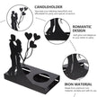 Romantic Couple Decorative Metal Candle Holder / Ruchi