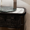 Modern Marble Top Buffet Table With Storage / Ruchi