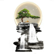 Modern Wall Lamp Painting With LED Light / Ruchi