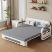 Modern Linen Cotton Sofa Bed With Storage / Ruchi