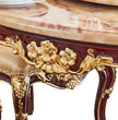 Round European Marble Top Dining Table Set / Ruchi