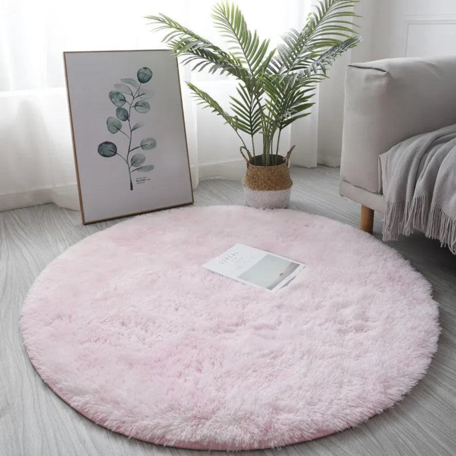 Circular Decorative Area Floor Rug / Ruchi