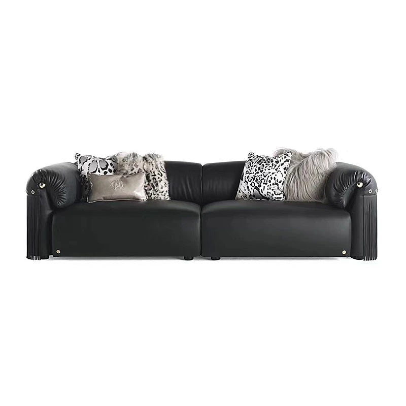 Italian Style Leather Sofa