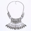 Antique Boho Leaf Style Necklace / Ruchi