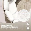 Outdoor Patio Semi-Circular Fabric Sectional Sofa / Ruchi