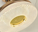 Modern Remote Control LED Ceiling Fan Light / Ruchi