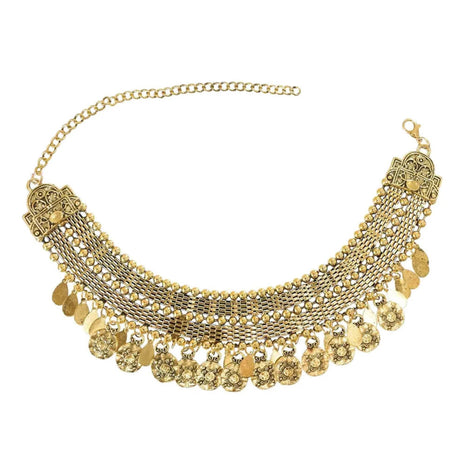 Traditional Rajasthani Metal Choker Necklace / Ruchi