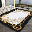 Marble Design Anti Skid Rug For Bedroom