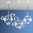 Bubble Shaped LED Glass Pendant Lighting / Ruchi