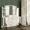Modern Leather Upholstered Bedroom Set / Ruchi