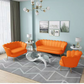 Velvet Fabric Sofa Set For Living Room