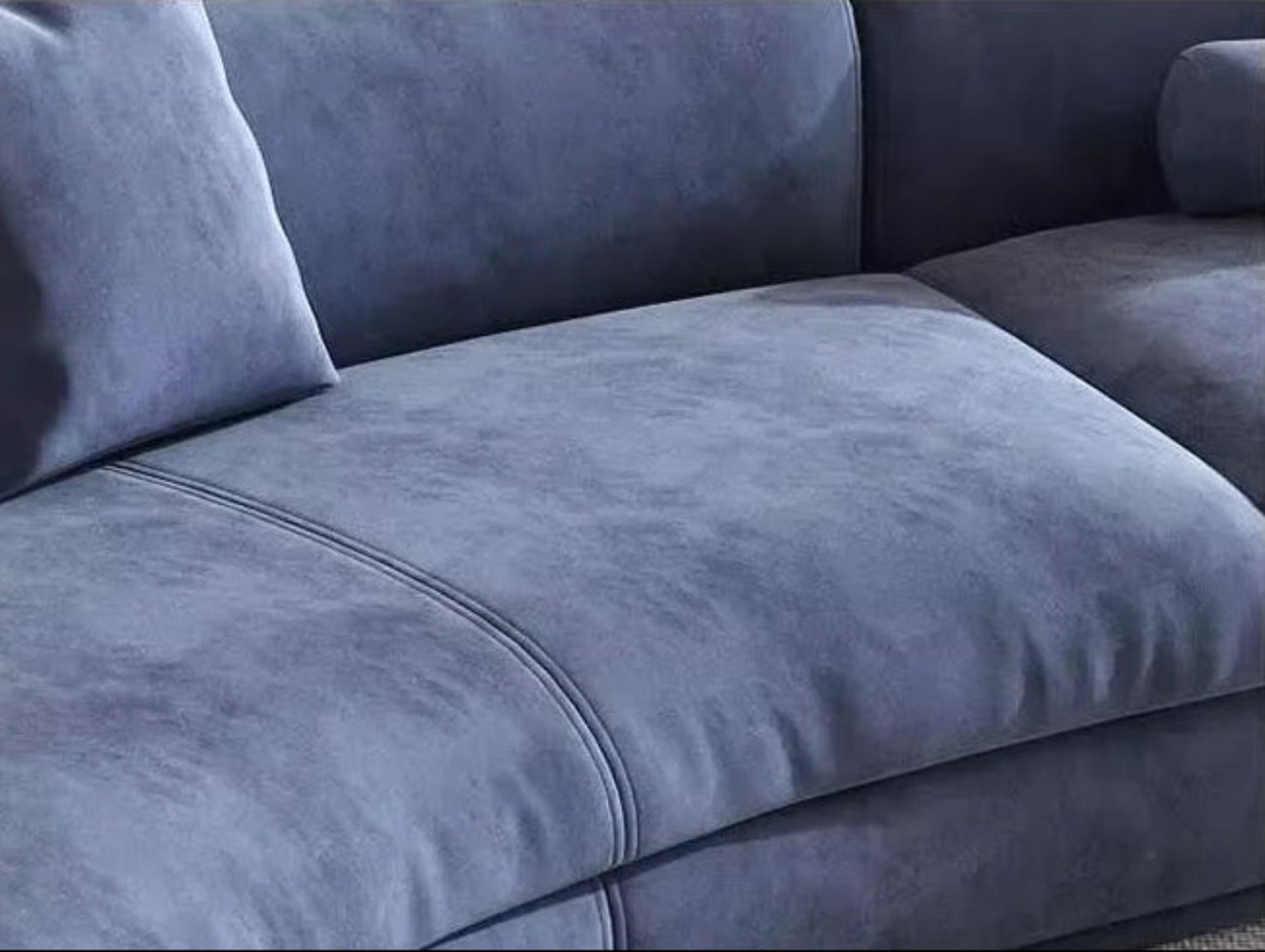 Modular Sectional Sofa With Fabric Upholstery
