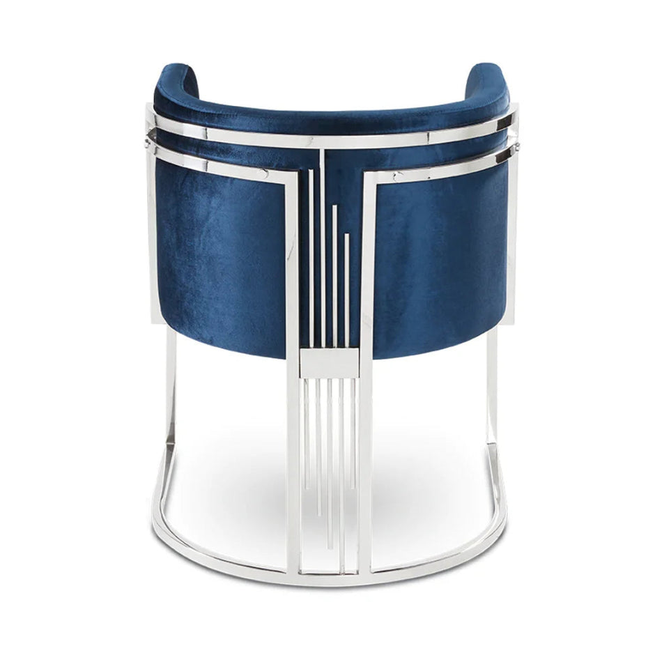 2 Piece Modern Velvet Accent Chairs / Ruchi