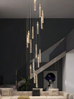 Elegant LED Tube Staircase Pendant Light / Ruchi
