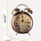 Vintage Mechanical Metal Alarm Clock / Ruchi