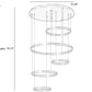 Modern Remote Control LED Circle Chandelier