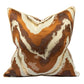 Elegant Popular Stripe Jacquard Gold Square Pillow Case / Ruchi