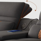 Head Massager Leather Sectional Sofa