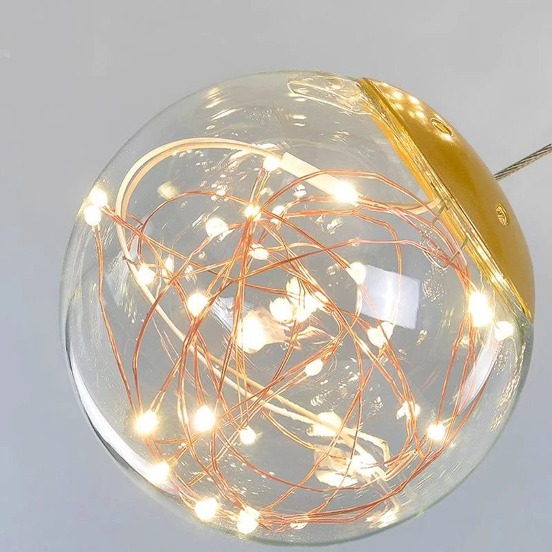 Modern Remote Control Crystal Chandelier / Ruchi