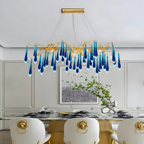 Modern LED Crystal Chandelier For Dining Room / Ruchi