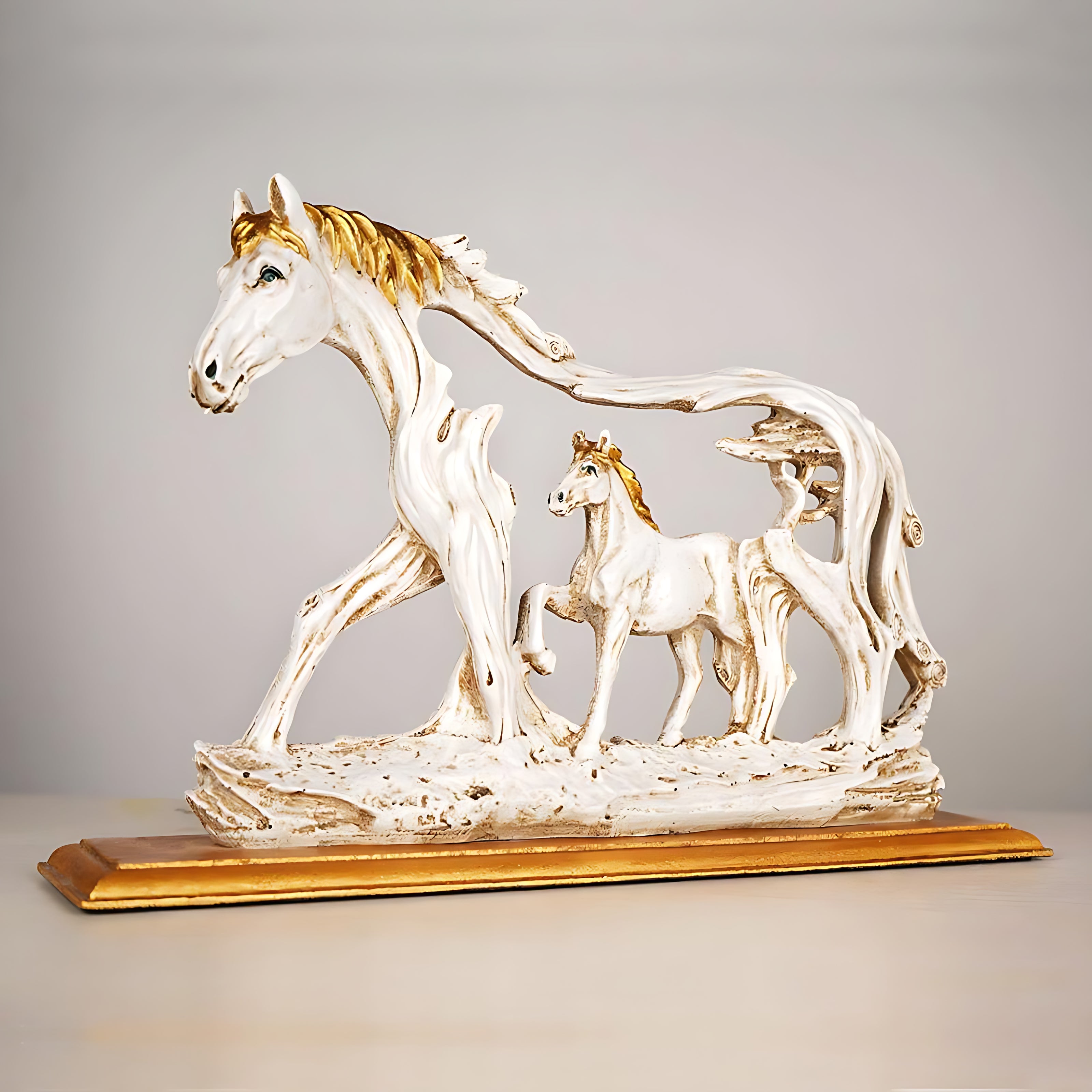 Muted Galloping Horse Showpiece / Ruchi