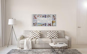 White Plastic Collage Wall Photo Frame / Ruchi