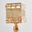 Vintage Square Metal Candle Holder