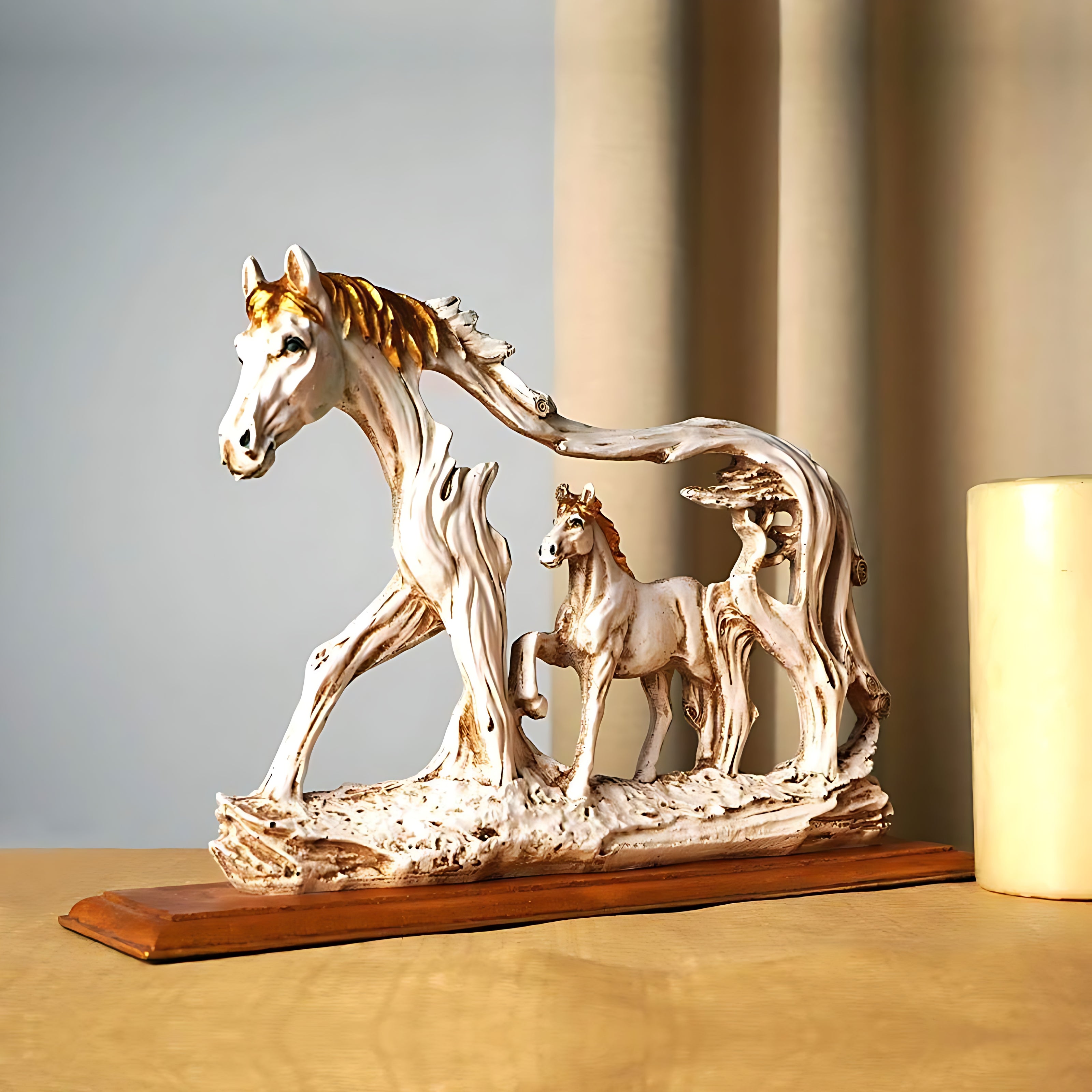 Muted Galloping Horse Showpiece / Ruchi