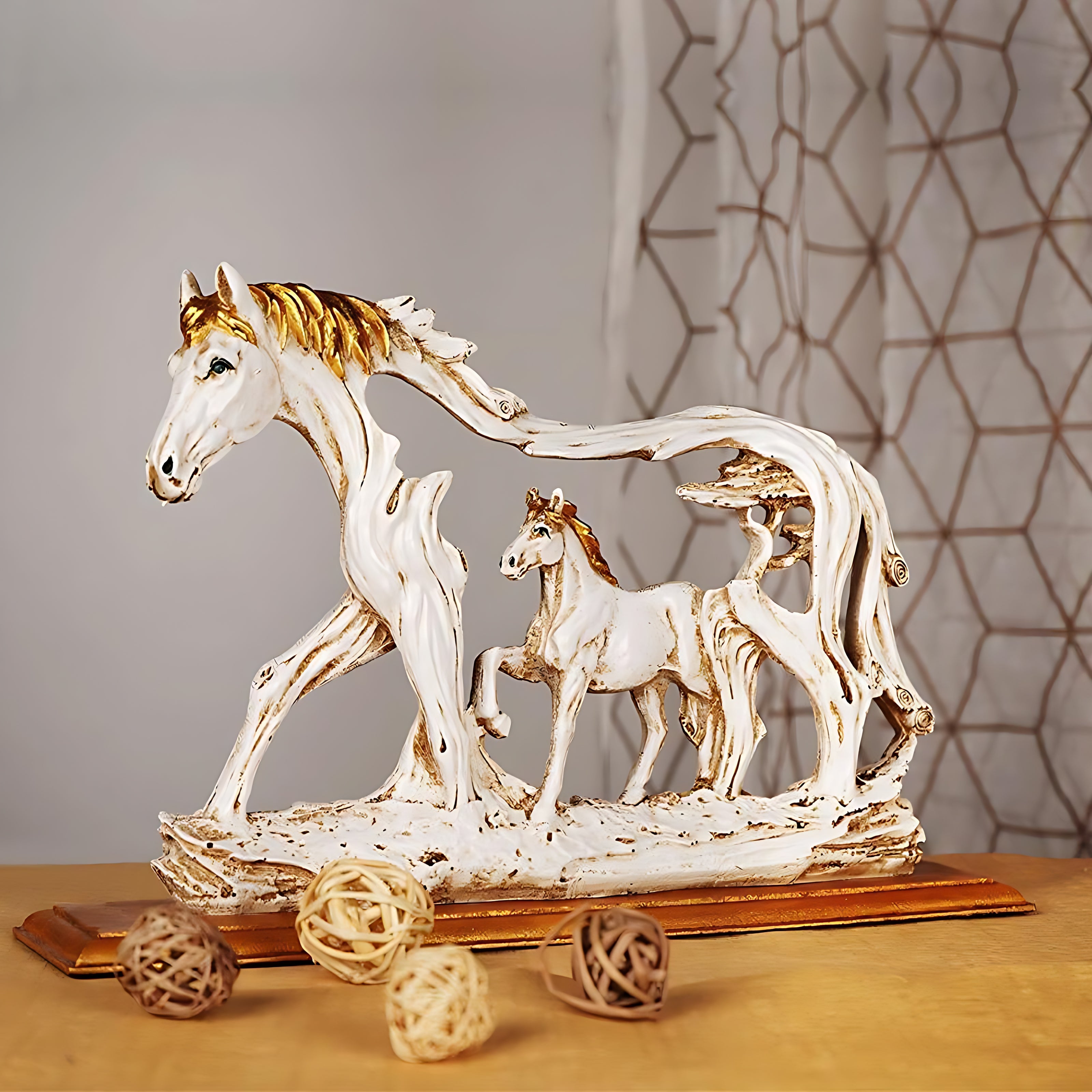 Muted Galloping Horse Showpiece / Ruchi
